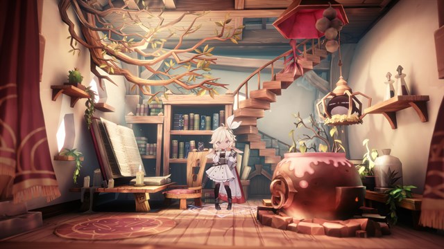 WitchSpring R Costume - Silver Rose Set screenshot 2