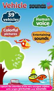 Vehicle sounds and pictures kids screenshot 1