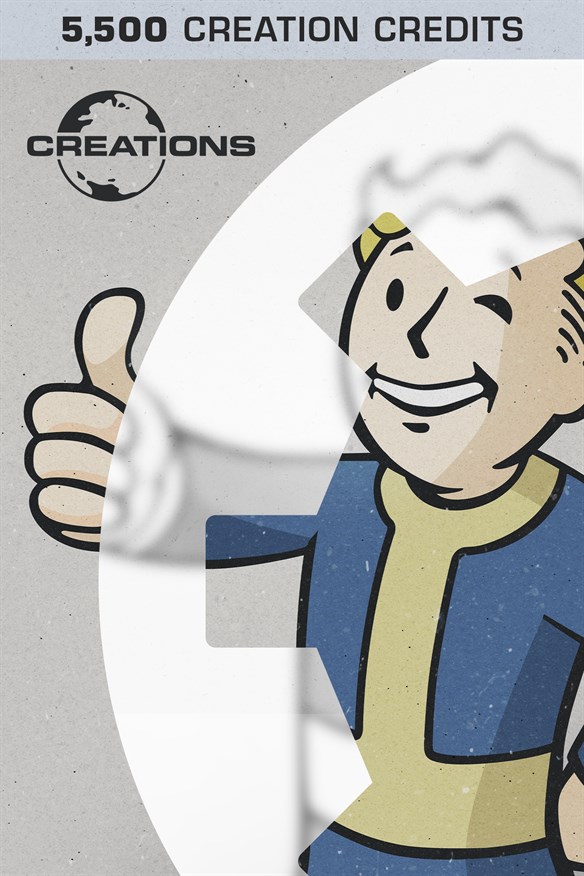 Fallout 4: 5500 Creation Credits Xbox Series X|S and Xbox One cover art
