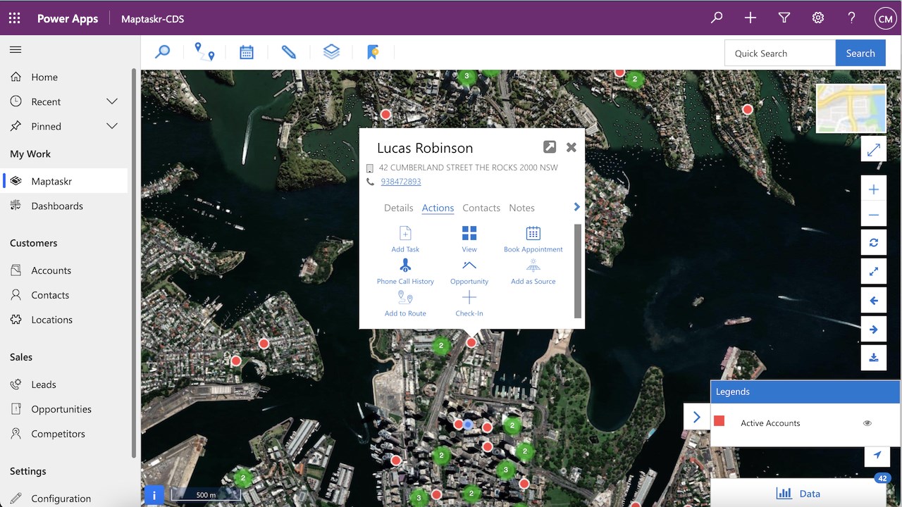 Snapshot 6 of Maptaskr for Power Apps Premium