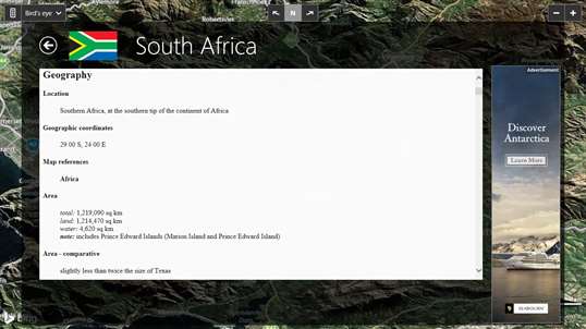 World Countries Factbook screenshot 7