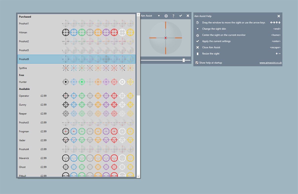 #2. Aim Assist (Windows) Podle: OptimumCUT