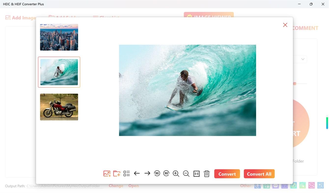 #3. HEIC Converter - Any Image Convert (Windows) Podle: Moonlight Tidal Technology