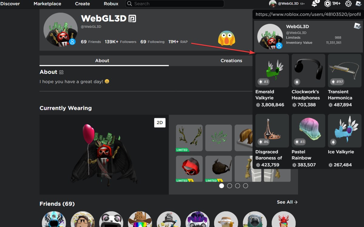 Roblox+ - Edge add-on