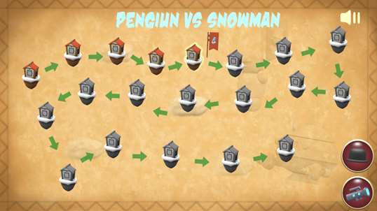 Penguin VS Snowman War screenshot 3