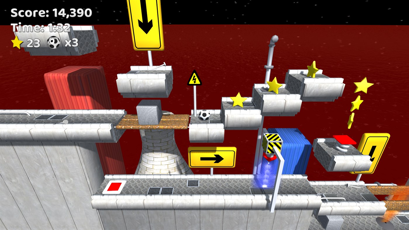 #5. On A Roll 3D (Xbox) De: Battenberg Software