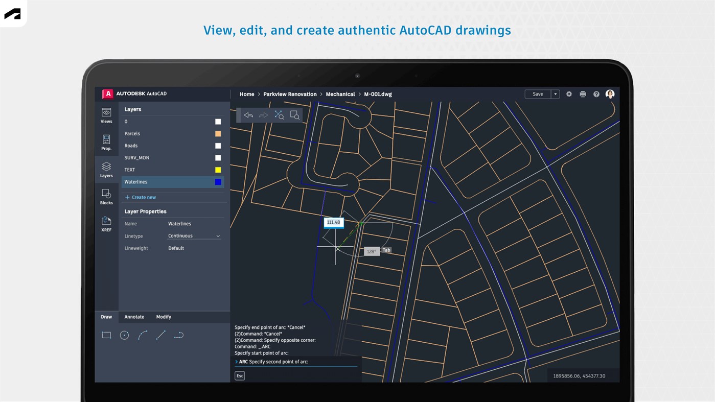 #3. AutoCAD - DWG Viewer & Editor (Windows) Podle: Autodesk Inc.