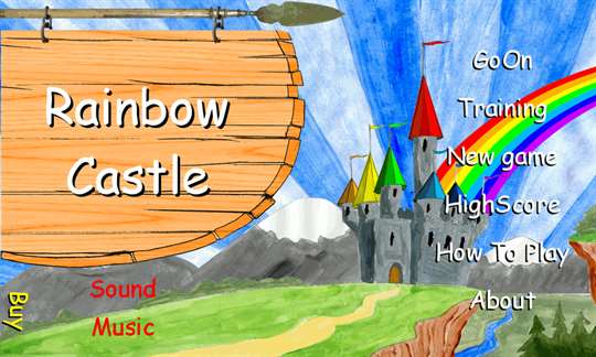Rainbow Castle screenshot 1
