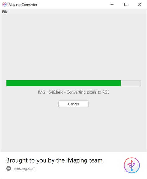 iMazing Converter for HEIC and HEVC_3