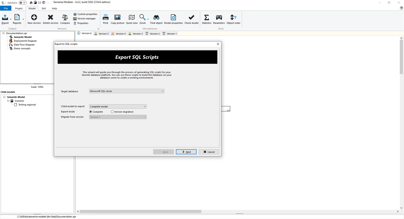 #3. Semanta Modeler (Windows) Door: COAS Software Systems BV