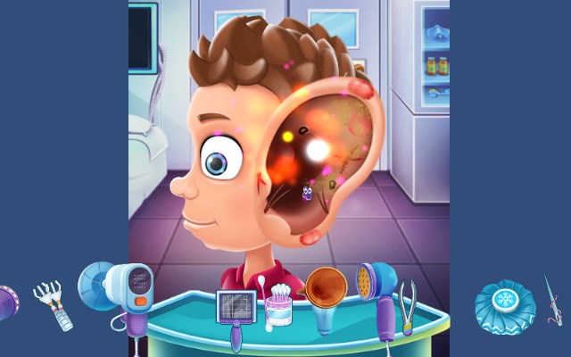 Funny Ear Doctor Game