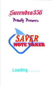 Saver - Note Taker screenshot 1
