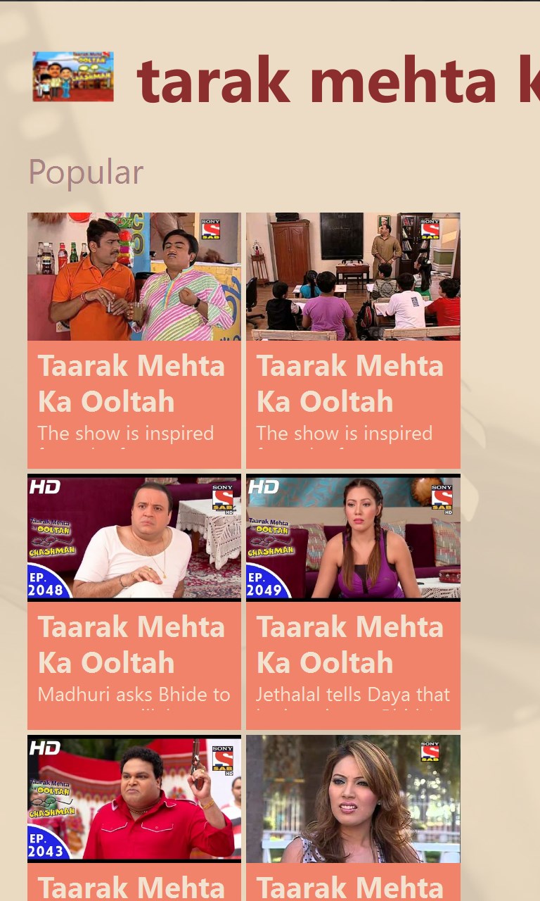 Imágen 3 Tarak Mehta KA Ooltah Chashmah windows