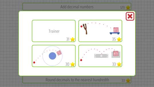 Fourth grade Math skills - Decimals screenshot 1