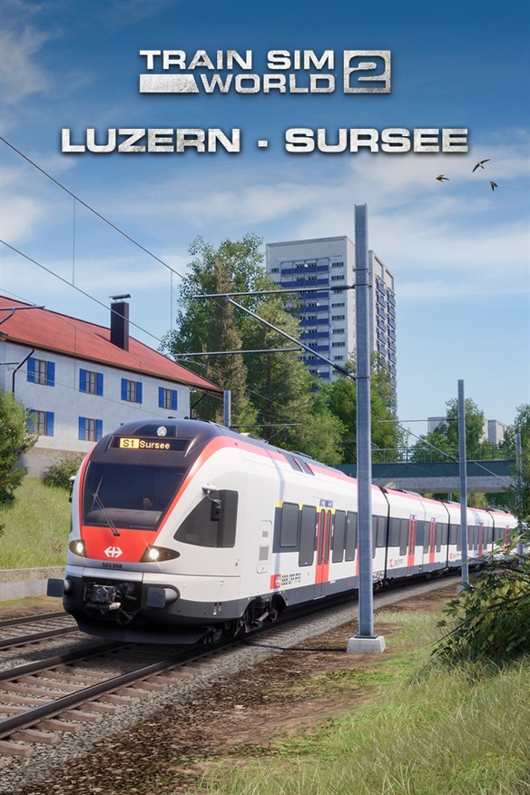 Train Sim World 2: S-Bahn Zentralschweiz: Luzern - Sursee Xbox Series X|S and Xbox One cover art