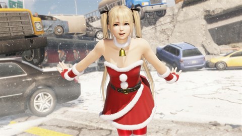 [Retour] DOA6 costume Lutin de Noël - Marie Rose