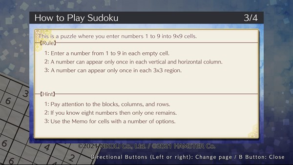 Puzzle by Nikoli W Sudoku — 4