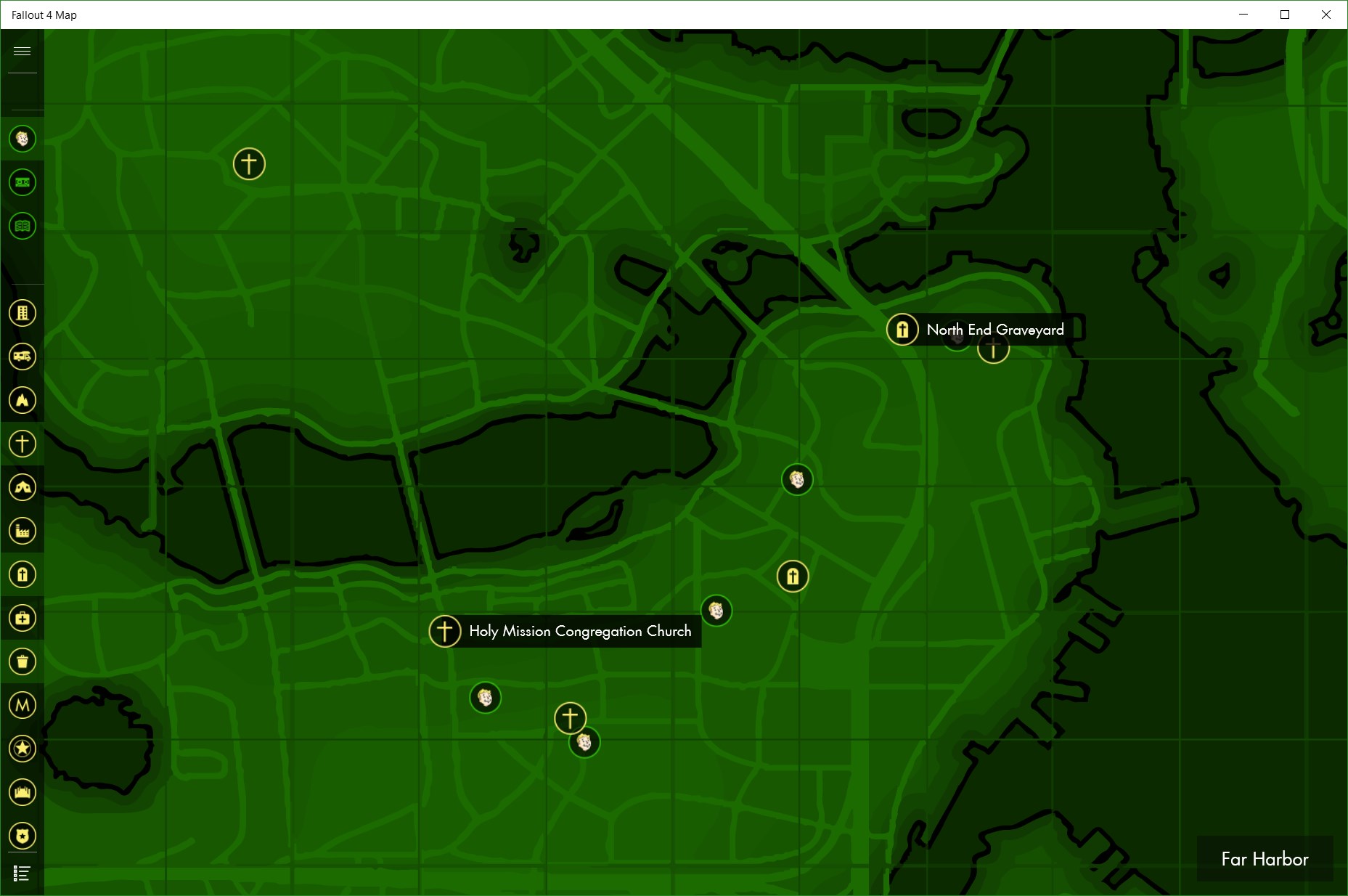 Fallout 4 русская интерактивная карта фото 98