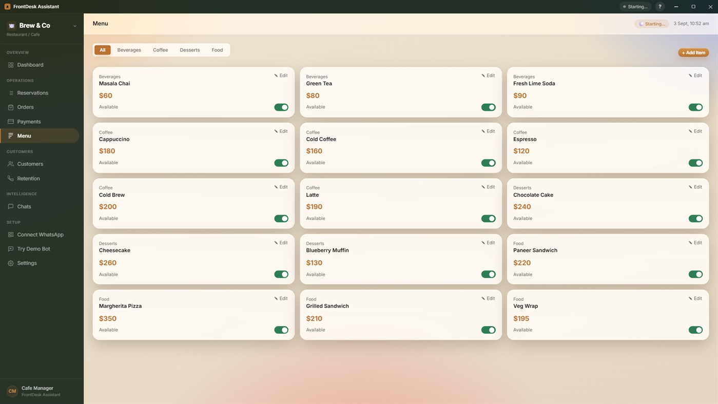 #6. FrontDesk Assistant (Windows) By: Illusanato