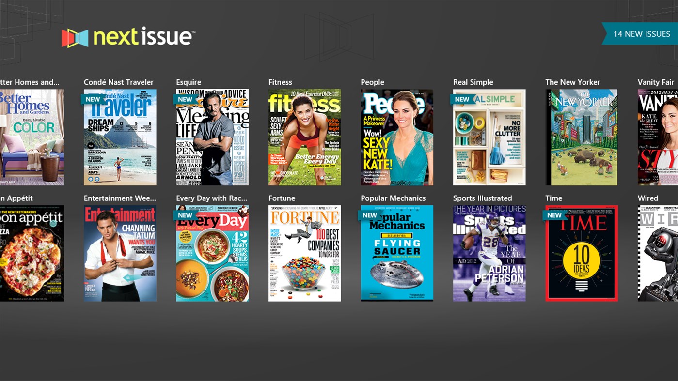 #3. Next Issue Magazines for Lenovo (Windows) Podle: NEXT ISSUE MEDIA LLC.