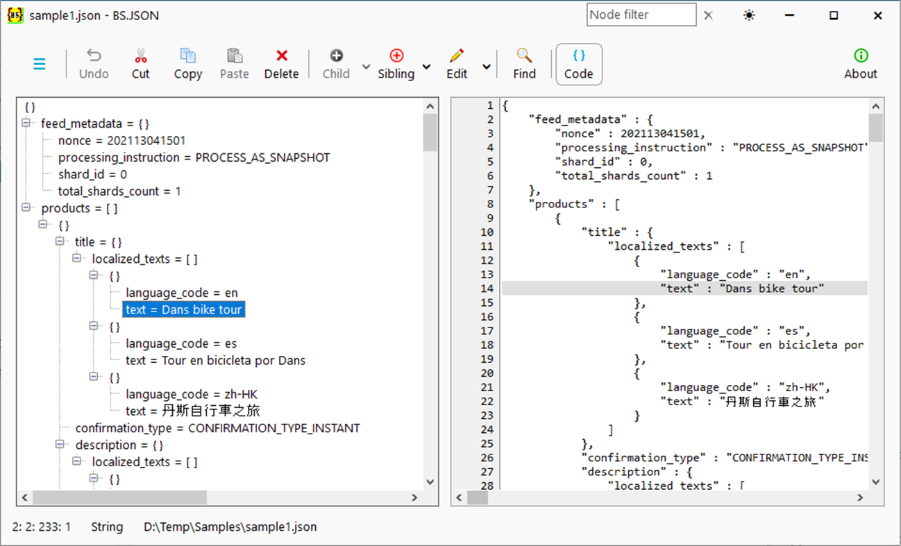 #2. BS.JSON (Windows) De: Broto Suseno