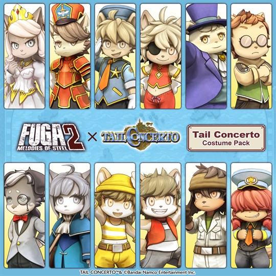 Fuga: Melodies of Steel 2 - Tail Concerto Costume Pack for xbox