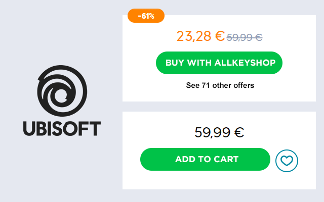 Allkeyshop - Compare Game Prices