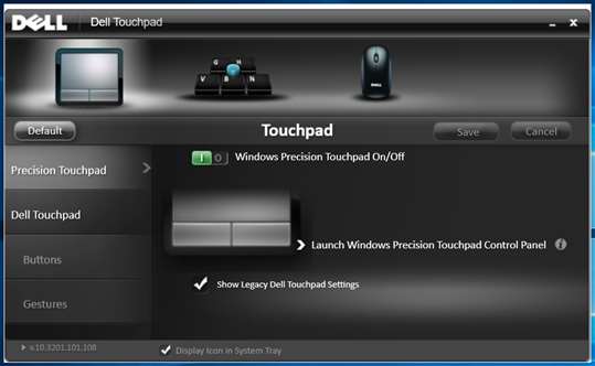 Dell Touchpad Assistant screenshot 1