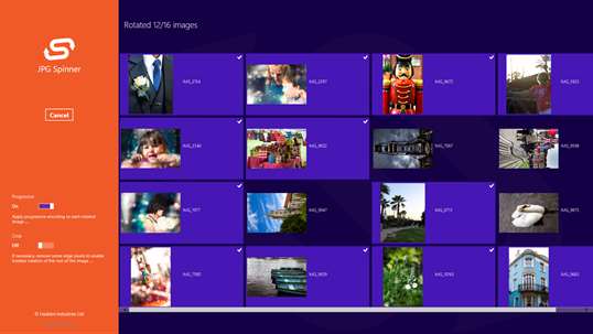 JPG Spinner screenshot 3