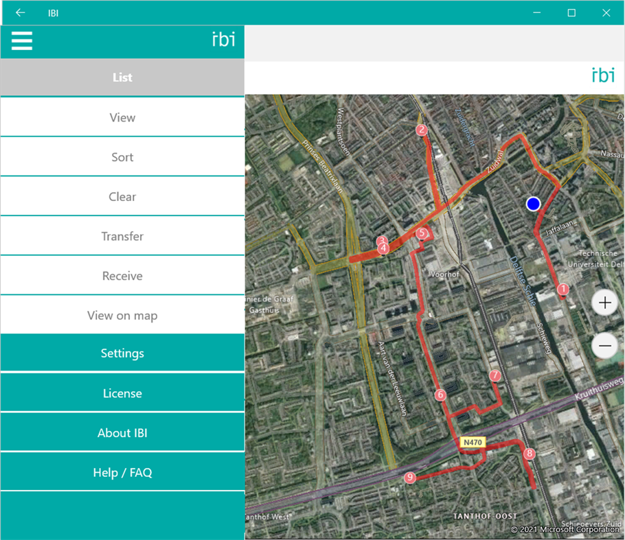 #7. IBI - the optimal route planner (Windows) 由: First Element