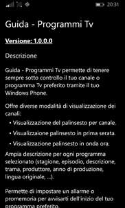 Guida - Programmi Tv screenshot 7