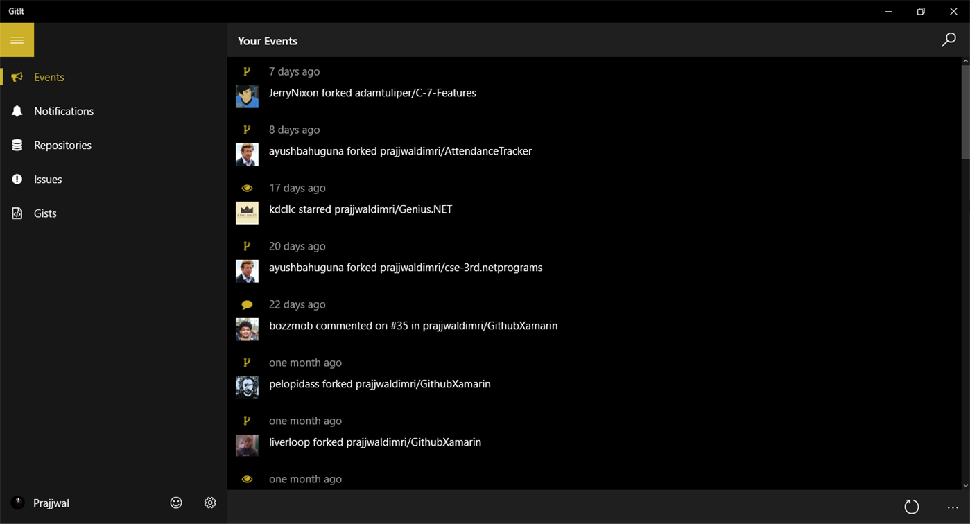 #1. GitIt (Windows) 由: Prajjwal