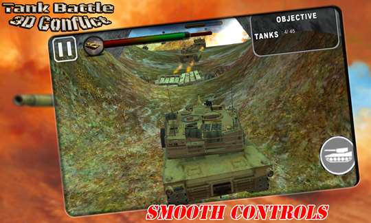 Tank Battle 3D Conflict screenshot 4