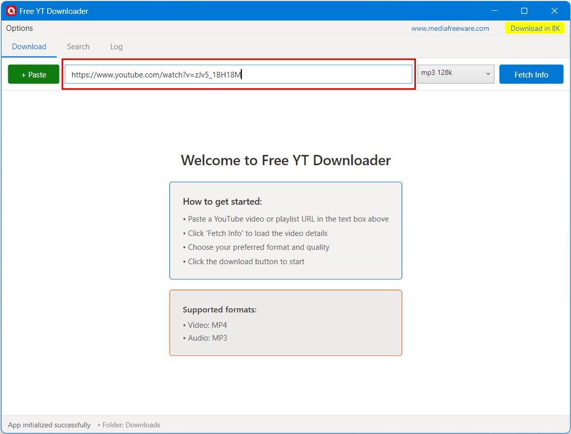 Free YT Downloader screenshot