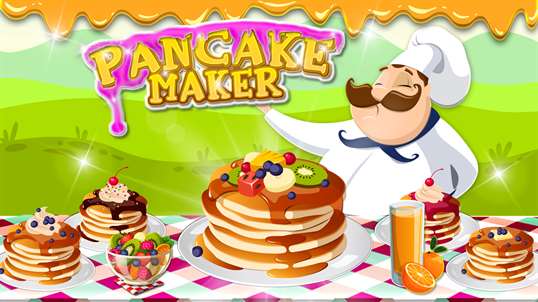 Pan Cake Maker - Little Kids Cooking Game screenshot 1