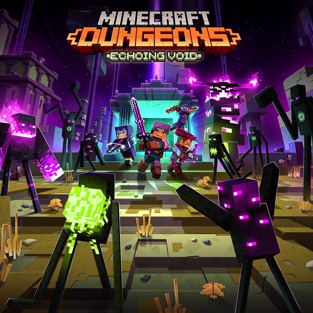 Minecraft Dungeons: Vacío resonante cover art (full size)