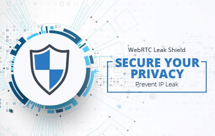 WebRTC Leak Shield small promo image