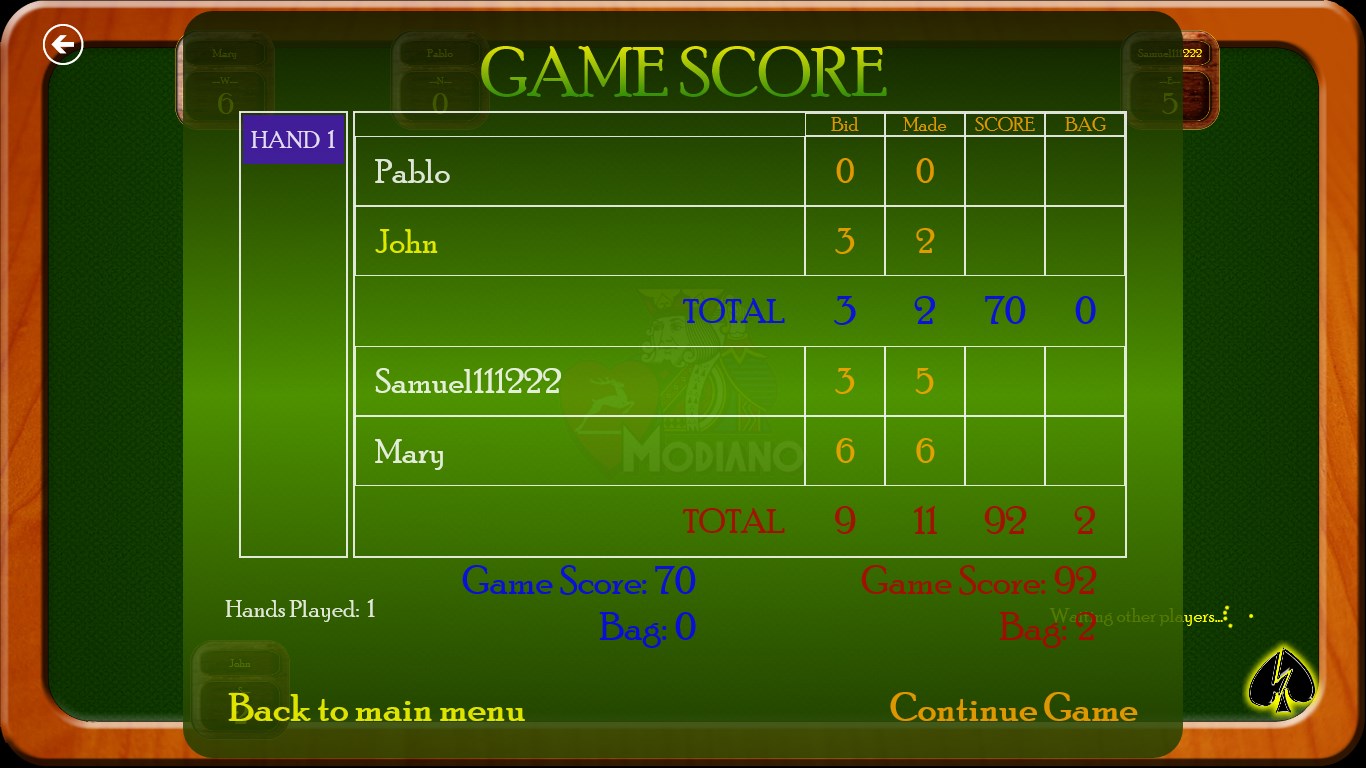 Spades Club for Windows 10