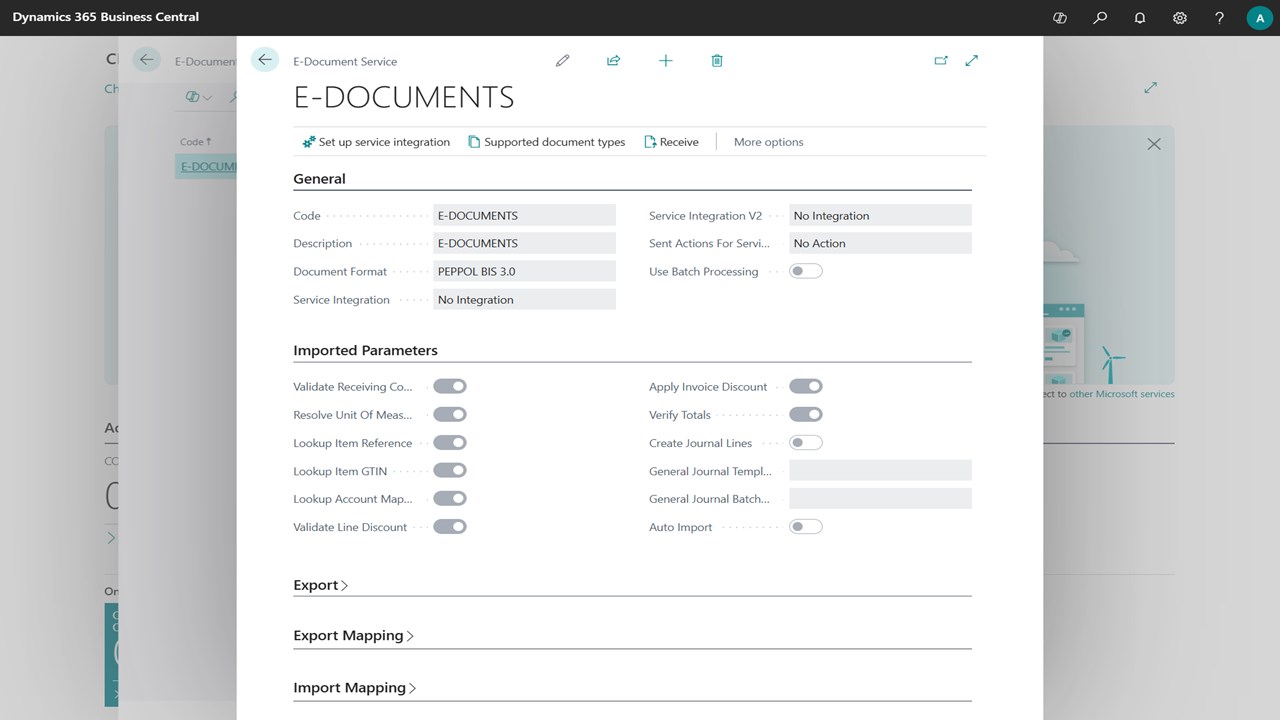 Snapshot 1 of E-Document Core