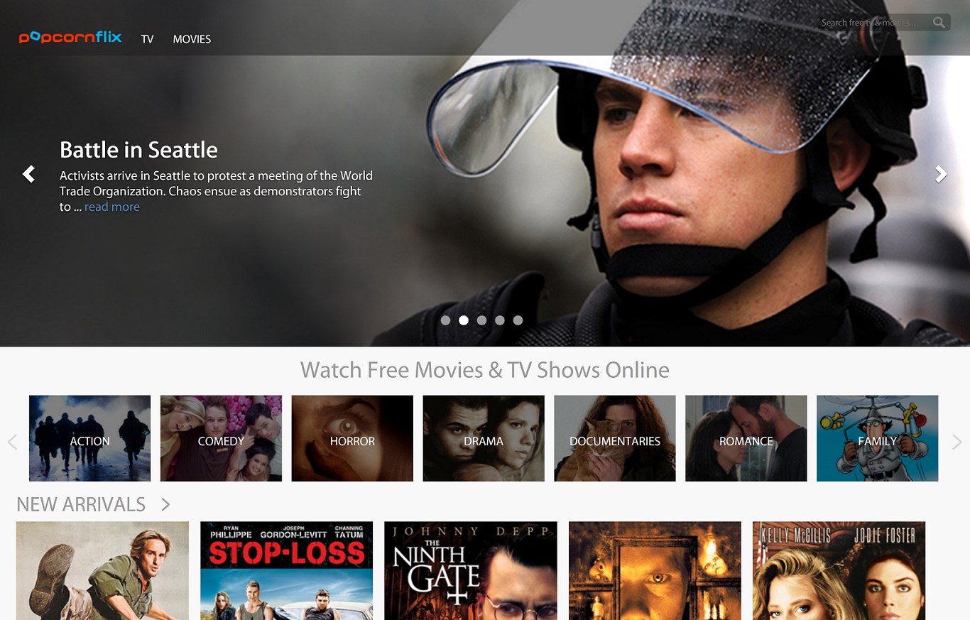 Popcornflix for Windows 10