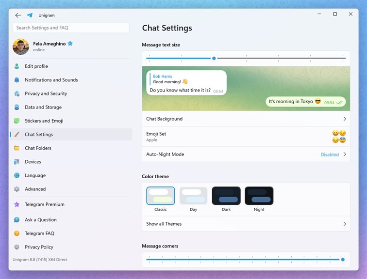 Unigram&mdash;Telegram for Windows_2