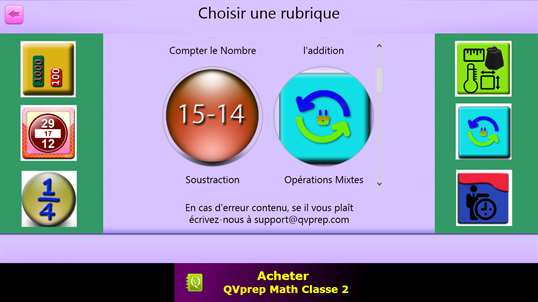 QVprep Lite Math Classe 2 screenshot 1