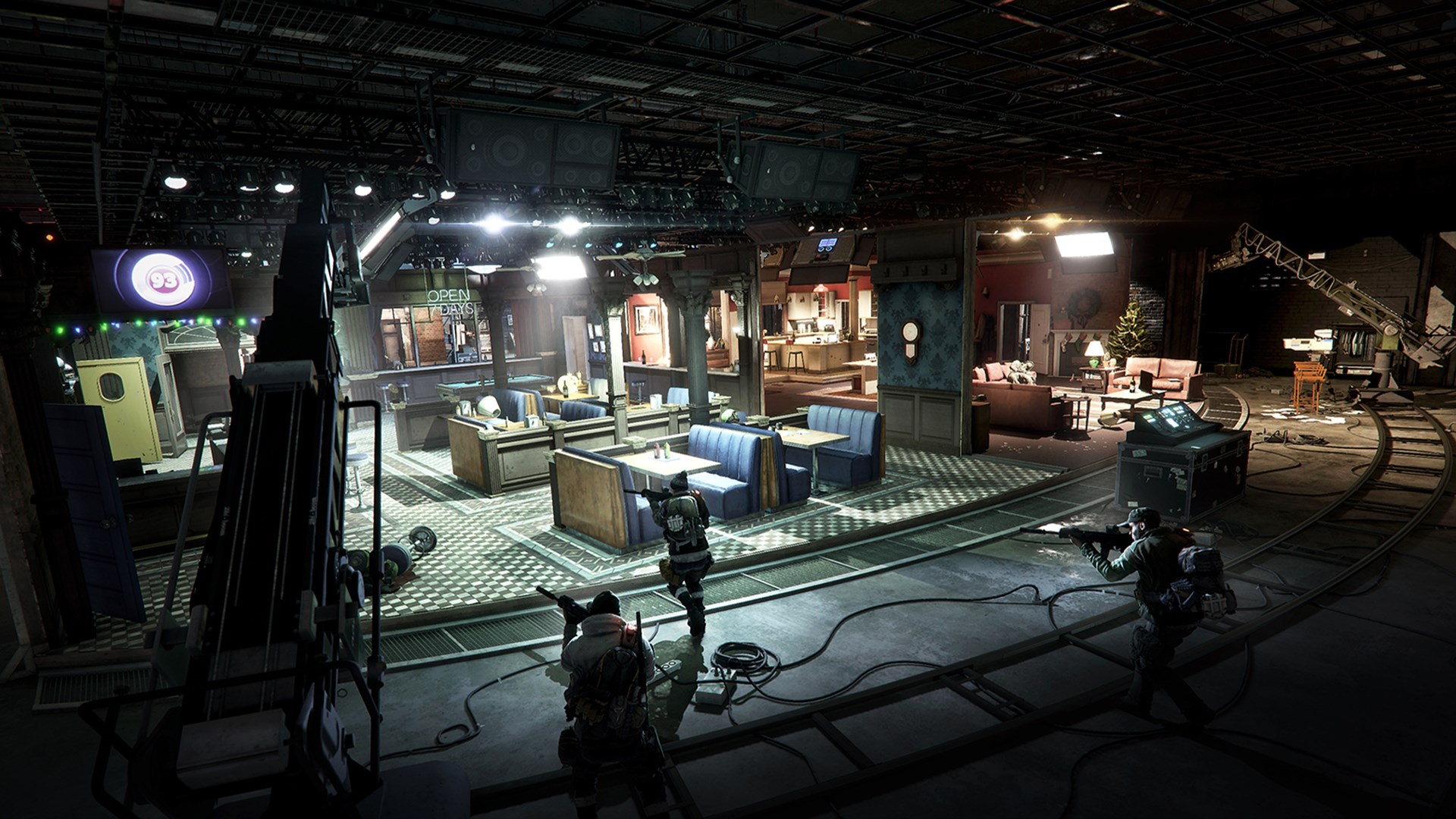 多名特工聯合執行任務