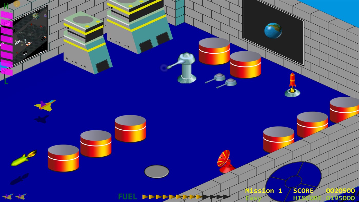 #3. ZAXXON Remake by Peter Kloß V2 (Windows) di: kloss.solutions