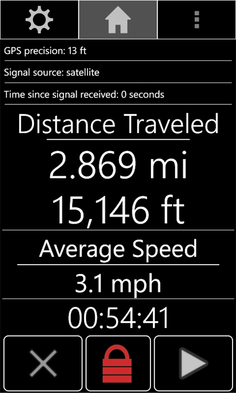 GPS Odometer Screenshots 2