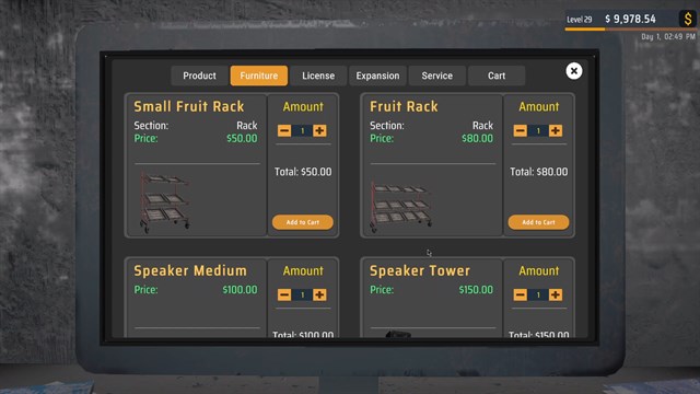 Midway Supermarket Simulator: Grocery Store Tycoon screenshot 1
