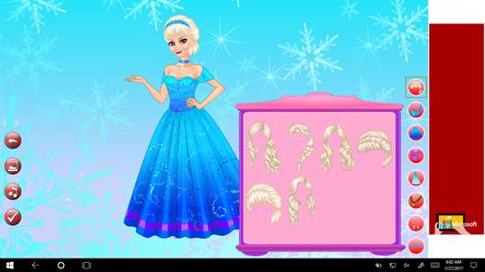 Dress Up: Elsa screenshot 2