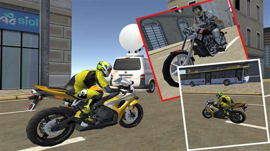 Traffic Moto Racing 3D screenshot 5
