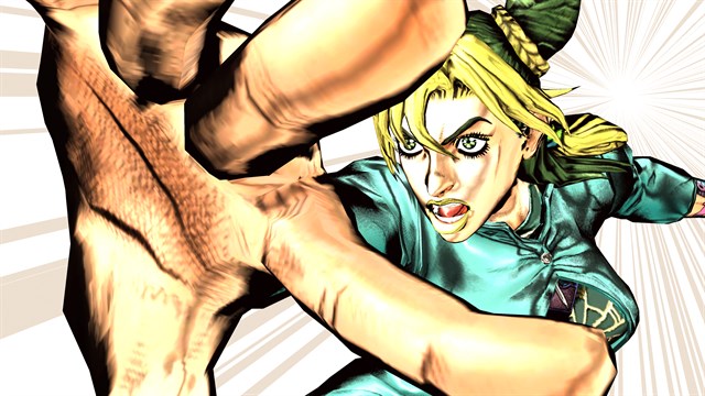 JoJo's Bizarre Adventure: All-Star Battle R Jolyne Cujoh Prisoner Uniform Costume screenshot 1