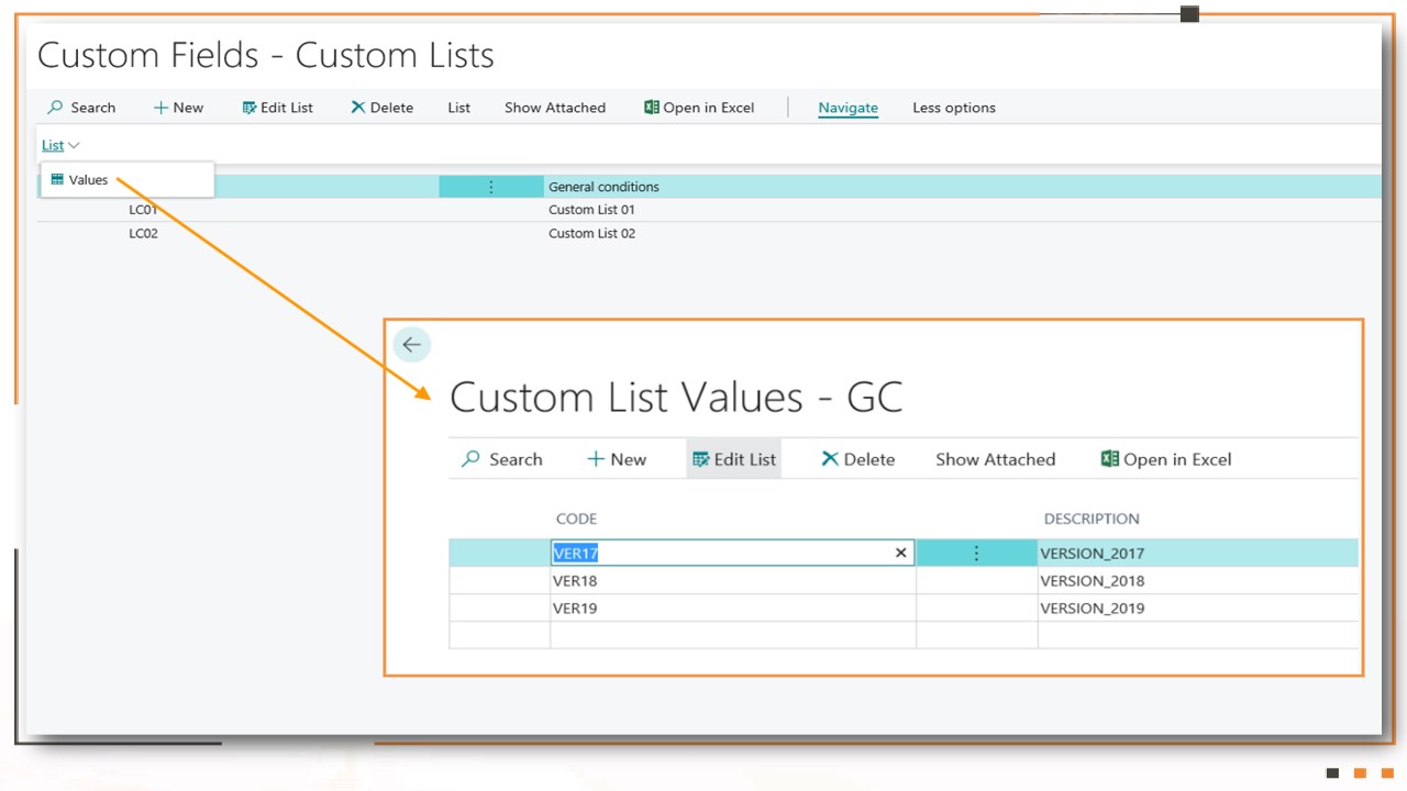 Snapshot 5 of Custom Defined Fields